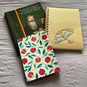 NEW 3 Journal/Notebook Bundle
